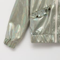 Жакет (бомбер) детский MINAKU: Casual Collection KIDS, зелёный, рост 140 см