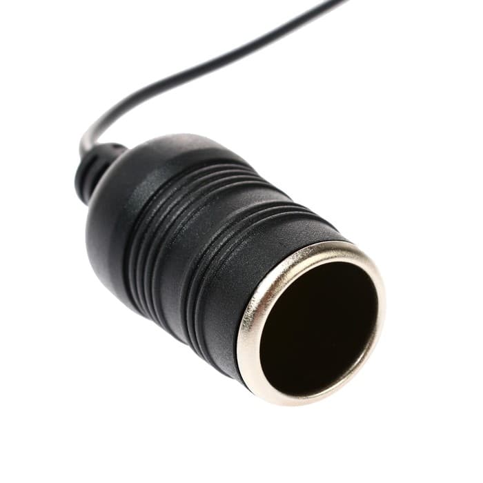 Кабель переходник с USB на прикуриватель, с 5 В на 12 В