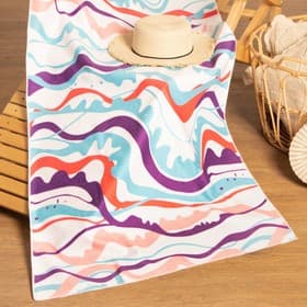 Полотенце пляжное «Этель. Волны» 75×140 см, микрофибра