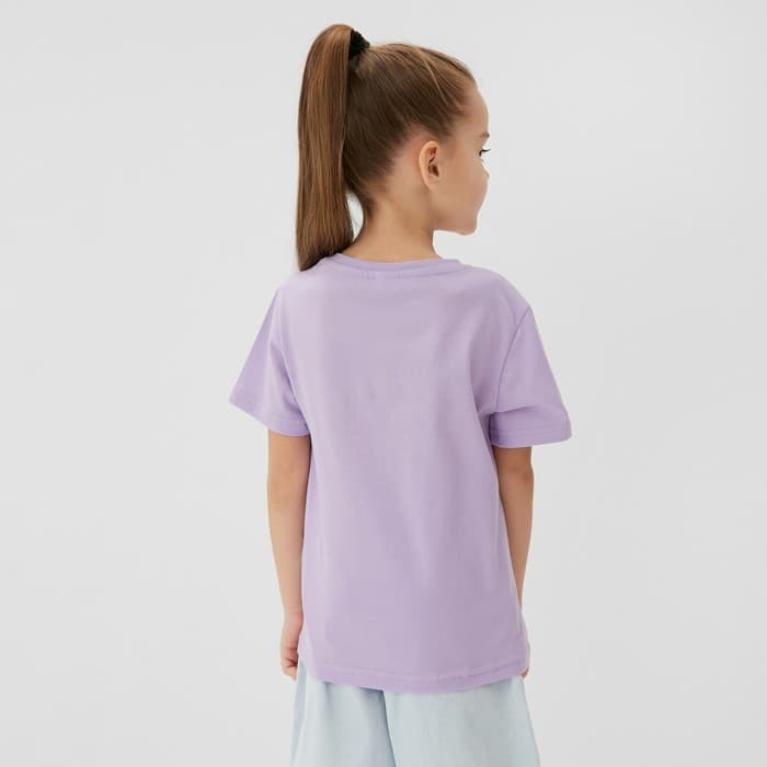 Футболка для девочки KAFTAN: Unicorn, лиловая, размер 28 (86-92 см)