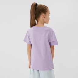 Футболка для девочки KAFTAN: Unicorn, лиловая, размер 28 (86-92 см)