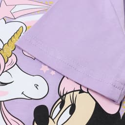 Футболка для девочки KAFTAN: Unicorn, лиловая, размер 28 (86-92 см)