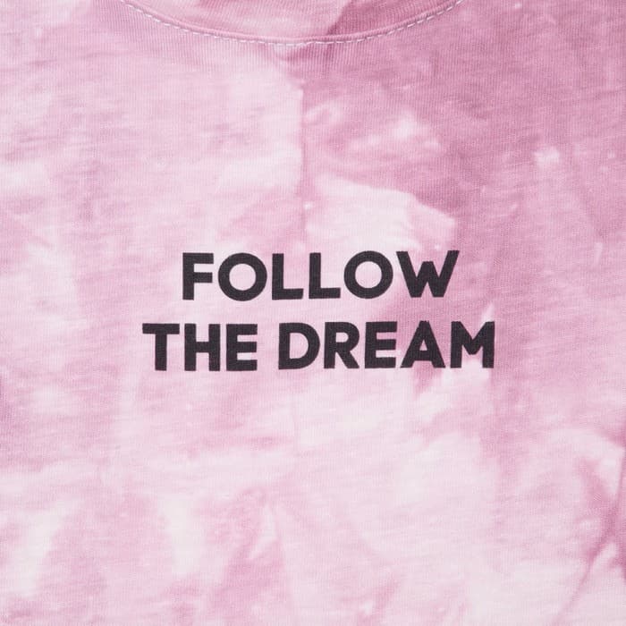 Футболка для девочки KAFTAN: Dream, лиловая, размер 34 (122-128 см)