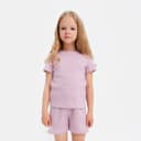 Пижама детская для девочки KAFTAN Dream, размер 34 (122-128 см), лиловая