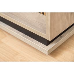 Шкаф – пенал Nature 1, 560×416×2116 мм, цвет гаскон пайн/чёрный