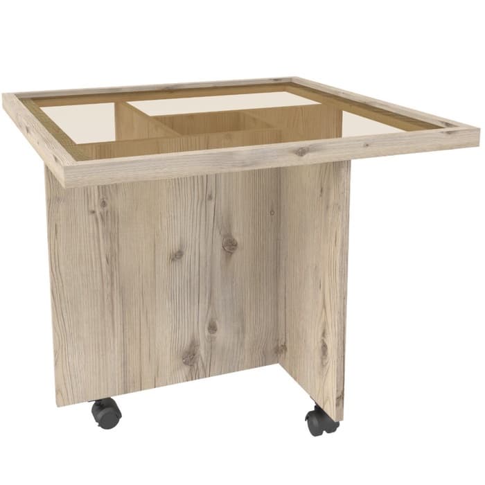 Столик журнальный Nature 16, 700×700×538 мм, цвет гаскон пайн