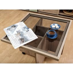 Столик журнальный Nature 16, 700×700×538 мм, цвет гаскон пайн