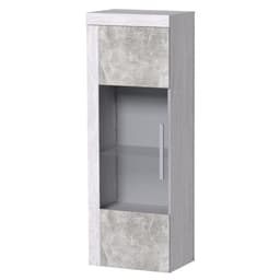 Витрина низкая «Леон 2», 560×389×1758 мм, цвет ясень анкор светлый, ателье светлый