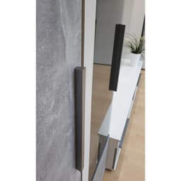 Витрина низкая «Леон 2», 560×389×1758 мм, цвет ясень анкор светлый, ателье светлый