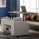 Стол – трансформер «Леон 219», 900×594×507 (770) мм, цвет ясень анкор светлый/ателье