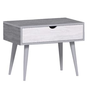 Столик журнальный «Леон 220», на ножках, 700×405×544 мм, цвет ясень анкор светлый/ателье светлый