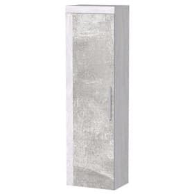 Шкаф – пенал прямой «Леон 5», 560×389×2113 мм, цвет ясень анкор светлый/ателье светлый