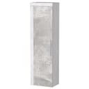 Шкаф – пенал прямой «Леон 5», 560×389×2113 мм, цвет ясень анкор светлый/ателье светлый