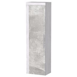 Шкаф – пенал прямой «Леон 5», 560×389×2113 мм, цвет ясень анкор светлый/ателье светлый