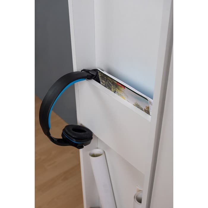 Шкаф – пенал «Лойс 85», 300×400×2113 мм, цвет дуб золотистый/белый/графит