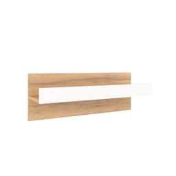 Полка настенная «Лойс 89», 688×212×250 мм, цвет дуб золотистый/белый