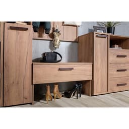 Тумба в прихожую Nature 88, 782×389×462 мм, цвет дуб табачный craft