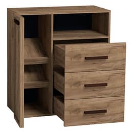 Тумба для обуви Nature 89, 782×405×879 мм, цвет дуб табачный craft
