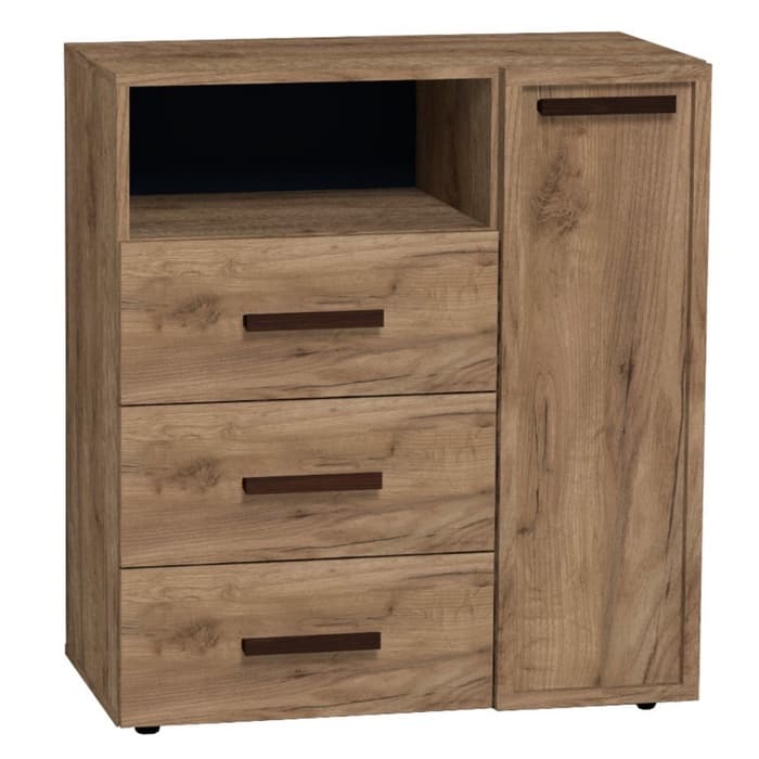 Тумба для обуви Nature 89, 782×405×879 мм, цвет дуб табачный craft
