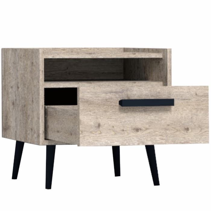 Тумба прикроватная Nature 41, 484×358×475 мм, цвет гаскон пайн