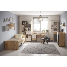 Полка - куб «Лойс 98», 340×203×340 мм, цвет дуб золотистый