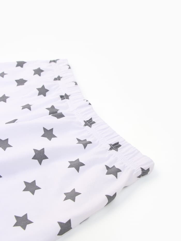 Пижама женская (футболка, шорты) KAFTAN Star, размер 48-50, серая