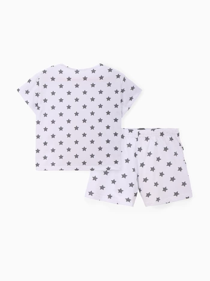 Пижама женская (футболка, шорты) KAFTAN Star, размер 48-50, серая