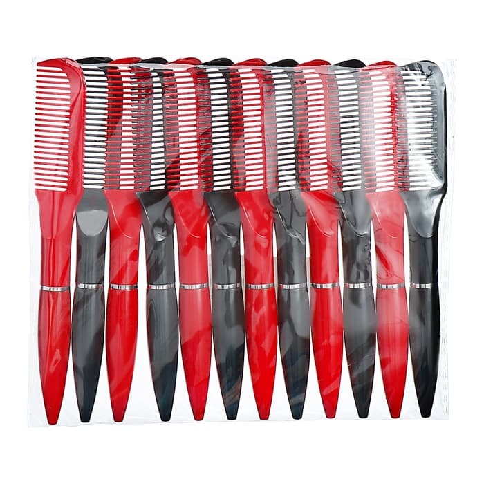 Ручка-прикол Calligrata «Расчёска», поворотная, синий стержень, шариковая, МИКС