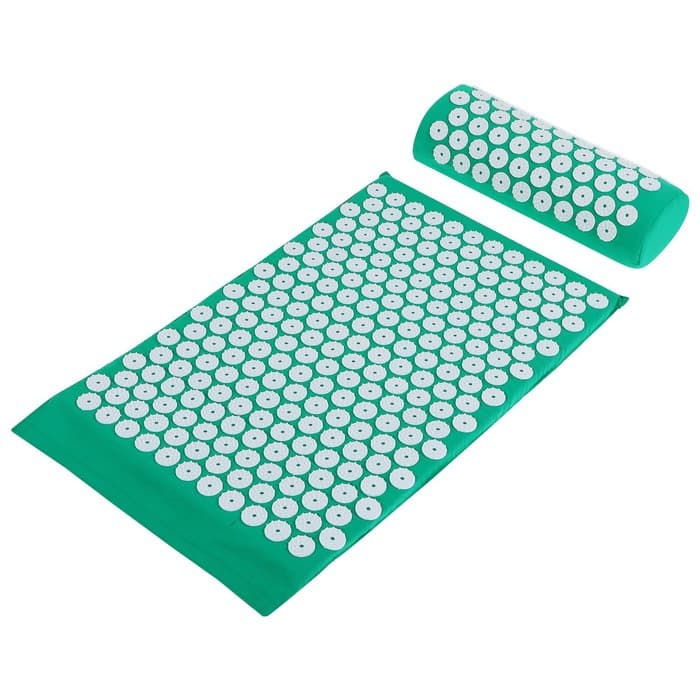 Набор акупунктурный Sangh: коврик массажный 65×40×2 см, болстер 36×9×13 см