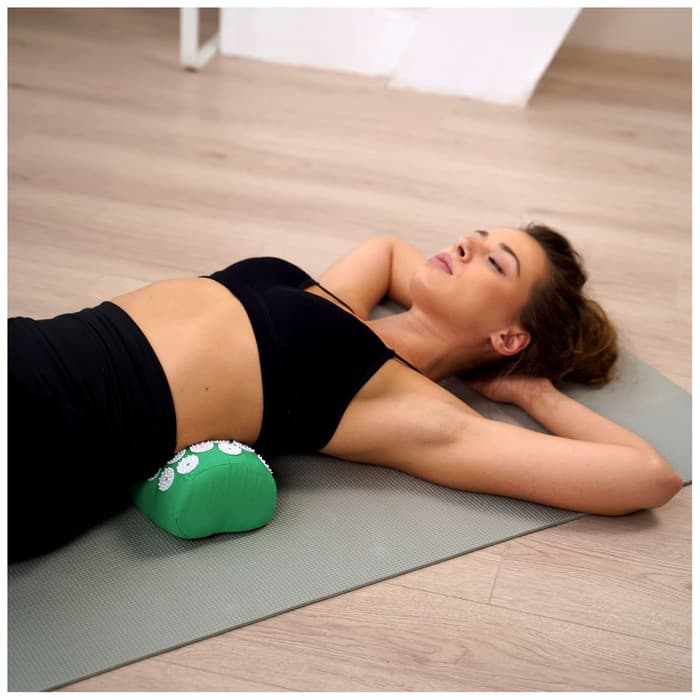 Набор акупунктурный Sangh: коврик массажный 65×40×2 см, болстер 36×9×13 см