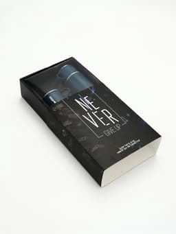 Подарочный набор туристический Never give up, термос 500 мл, кружка 3 шт.