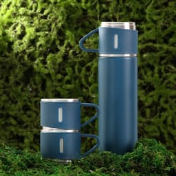 Подарочный набор туристический «Любимому мужу»: термос 500 мл, кружка 3 шт.