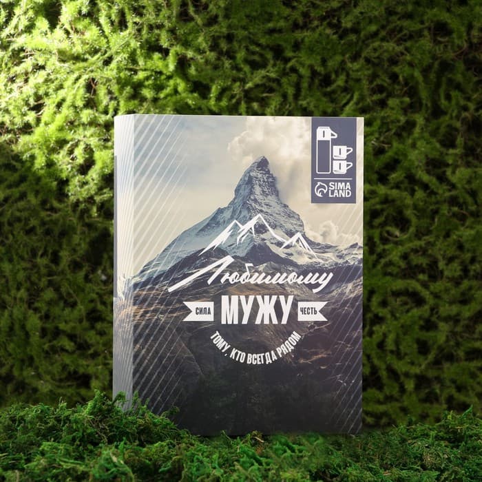 Подарочный набор туристический «Любимому мужу»: термос 500 мл, кружка 3 шт.