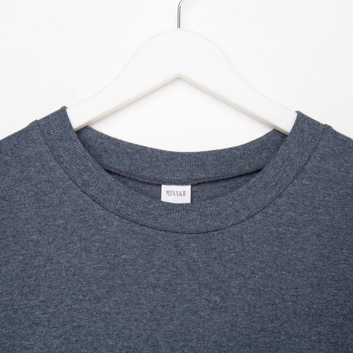 Свитшот мужской MINAKU: Casual collection MAN цвет графит меланж, размер 54