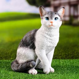 Садовая фигура из полистоуна «Кот», 30×25×16 см