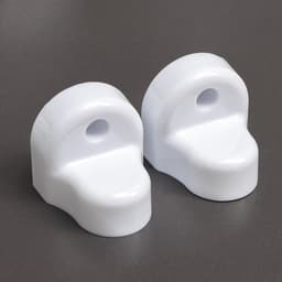 Полка угловая «Элансия», 24×24×98.2 см, 4-х ярусная, белая