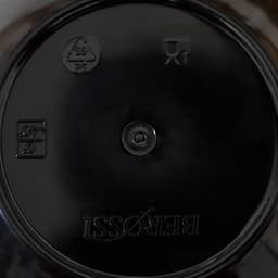 Салатник BEROSSI «Рондо», 500 мл, d=12.5 см, пластик, чёрный