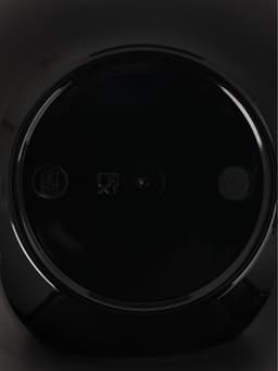 Салатник пластиковый BEROSSI «Рондо», 1 л, чёрный