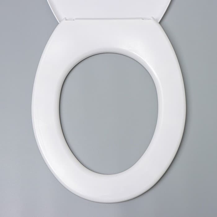 Сиденье для унитаза с крышкой, снежно-белое
