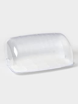 Хлебница пластиковая BEROSSI «Рондо», 34.5×27.3×16.5 см, белая