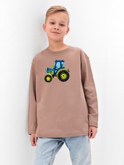 Термонаклейка «Трактор», 12×10.4 см