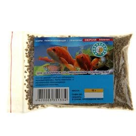 Мини Корм повседневный для аквариумов со смешанным сообществом, 15 г, 25 мл