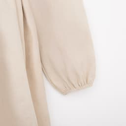 Платье для девочки MINAKU: Casual Collection, бежевое, рост 104-110 см