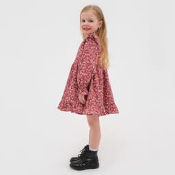 Платье для девочки KAFTAN «Цветы», розовое, рост 98-104 см