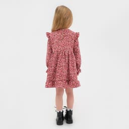 Платье для девочки KAFTAN «Цветы», розовое, рост 98-104 см