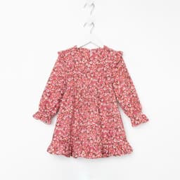 Платье для девочки KAFTAN «Цветы», розовое, рост 98-104 см