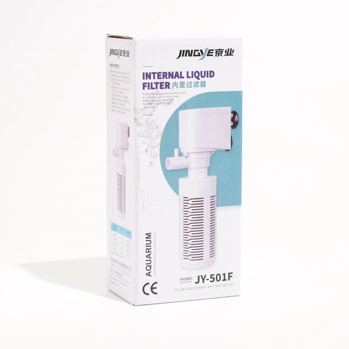 Фильтр внутренний JINGYE JY-501F, 600 л/ч, 6 Вт