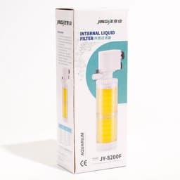 Фильтр для аквариума JINGYE JY-8200F, внутренний, двухсекционный, 600 л/ч, 10 Вт