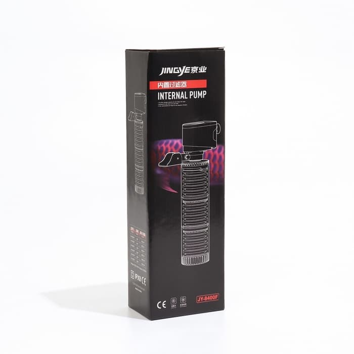 Фильтр для аквариума JINGYE JY-8400F, внутренний, трехсекционный, 1000 л/ч, 25 Вт