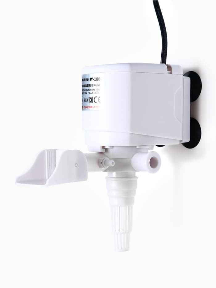 Помпа аквариумная JINGYE JY-1800, 1800 л/ч, 25 Вт, высота подъема воды 1.8 м